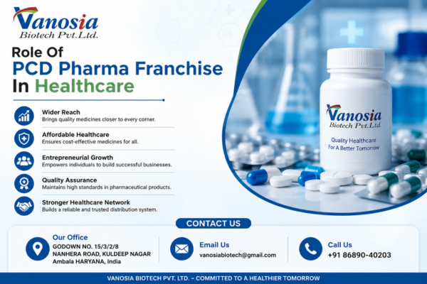 The Role Of PCD Pharma Franchise In Healthcare – Vanosia Biotech
