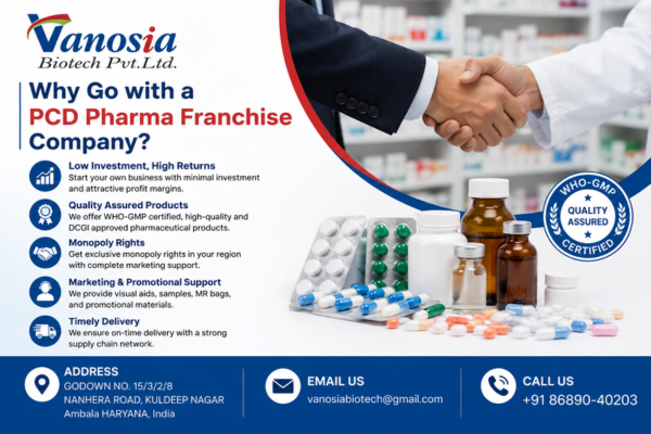 Why Go with a PCD Pharma Franchise Company?